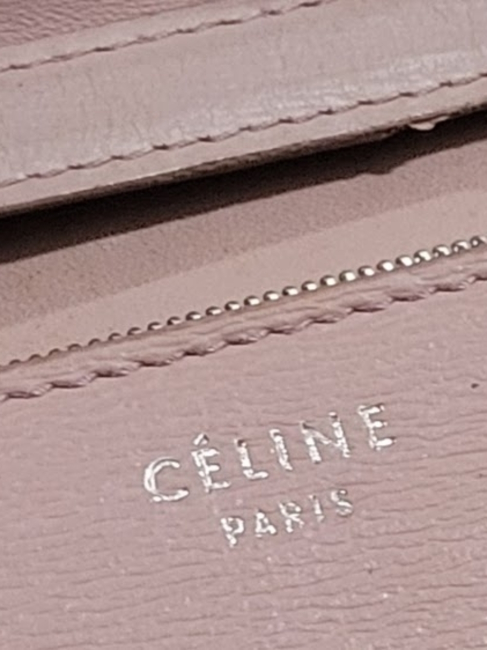 PROJECT PROJECT. Pink CELINE Leather  Crossbody Bag. Last Pictures Shows Flaws. - Picture 2 of 9